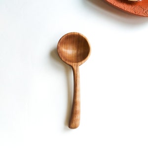 Have a Coffee scoop and coffee will be always good. Traditional handcrafted HQ Walnut wood measuring spoon image 2