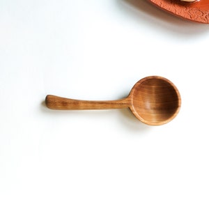 Have a Coffee scoop and coffee will be always good. Traditional handcrafted HQ Walnut wood measuring spoon image 7