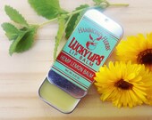 Hemp Lemon Balm - Lucky Lips - Natural Organic Lip Balm - Hemp Seed Oil, Coconut Oil, Lemon Balm, Calendula, Tea Tree, Peppermint