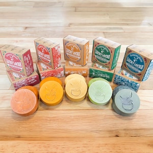 Mix & Match Sulfate Free Shampoo Conditioner Bar Set | Zero Waste Hair Care | Natural Solid Bars | Choose Your Scent | Plastic Free