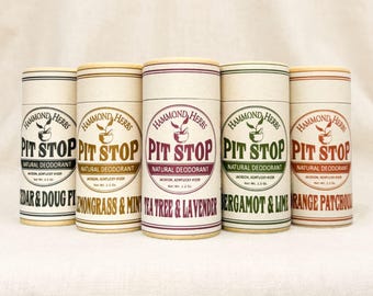 Pick 2 Organic Deodorants: Natural, Aluminum-Free, Biodegradable