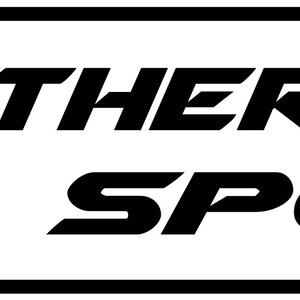 May include: Black and white sticker with the text "MY OTHER CAR IS A SPORE" in a bold, stylized font.