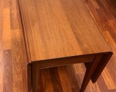 Vintage Walnut Drop Leaf Coffee Table or End Table.