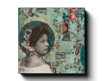 The Heart of a Woman: Canvas Wrap Proceeds donated to women of Iran