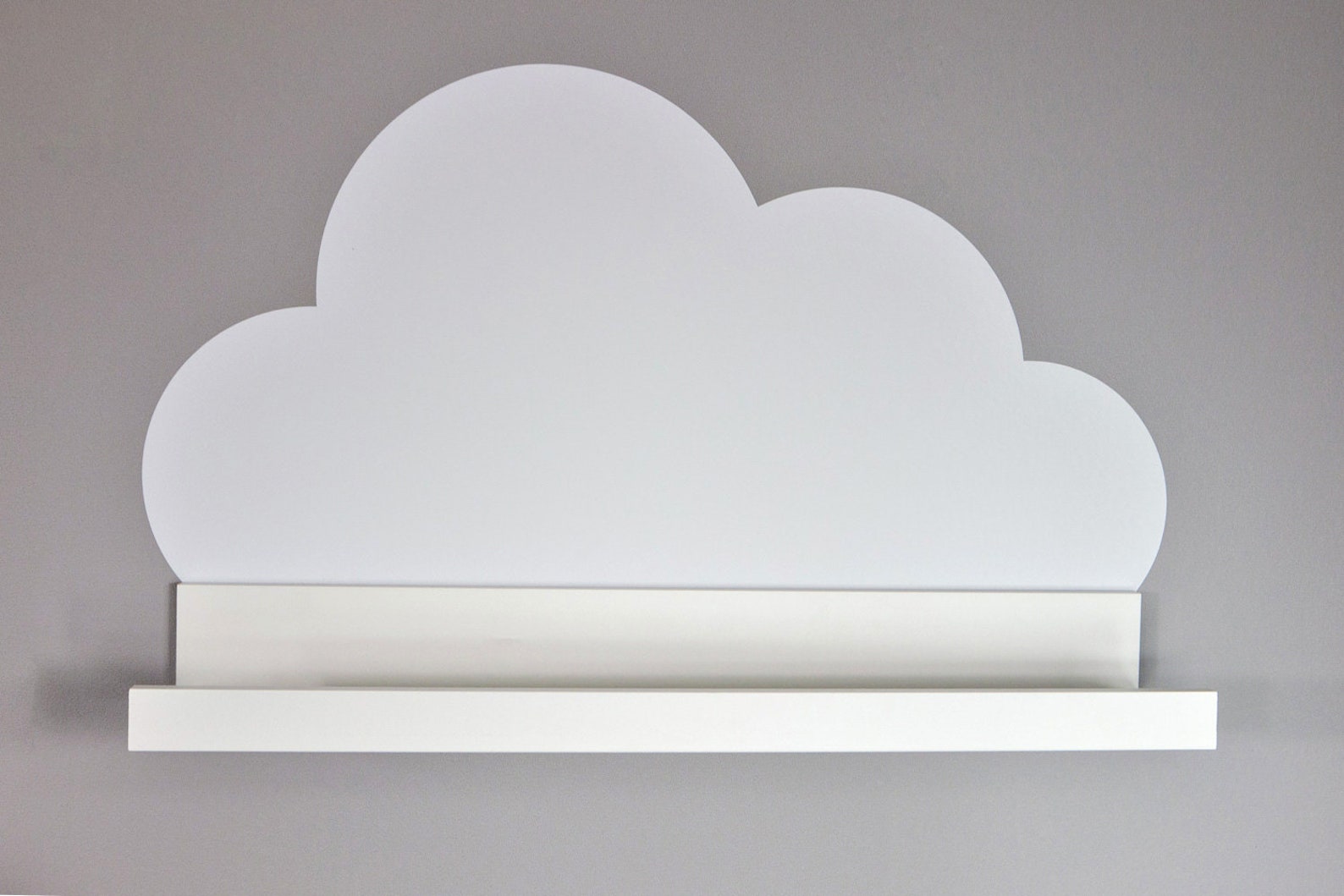 Wall decal Clouds in white for IKEA shelf Ribba/Mosslanda 55 | Etsy