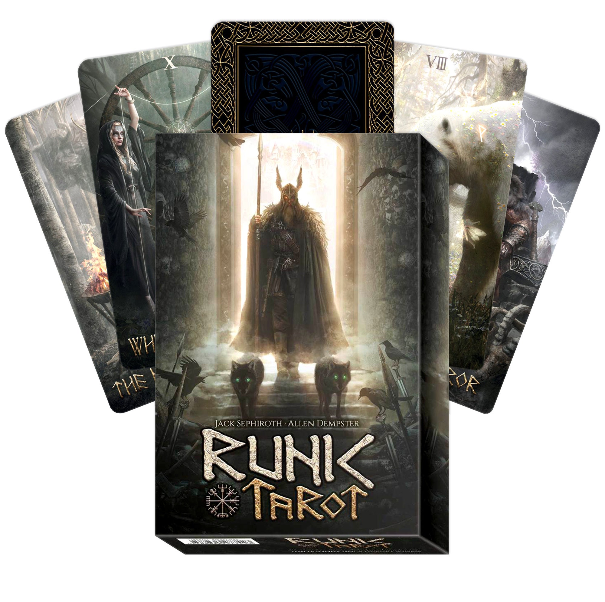RUNIC TAROT CARDS Kit Deck and Color Book Lo Scarabeo Jack - Etsy UK