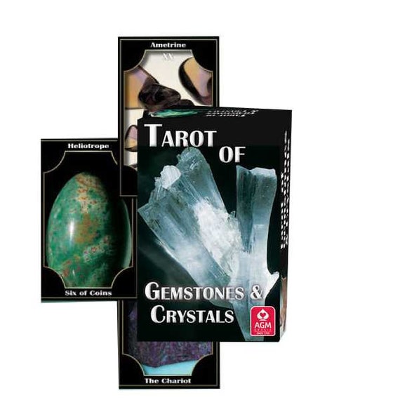 GEMSTONES AND CRYSTALS Tarot Cards Deck Original Agm Product Etsy