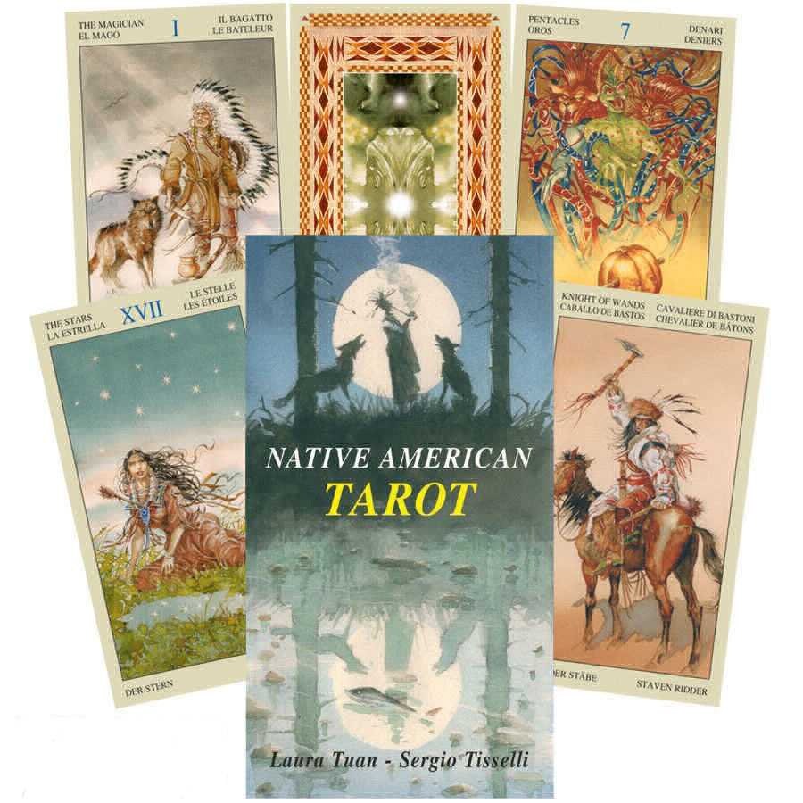 NATIVE AMERICAN TAROT Cards Deck Original Lo Scarabeo Esoteric - Etsy ...