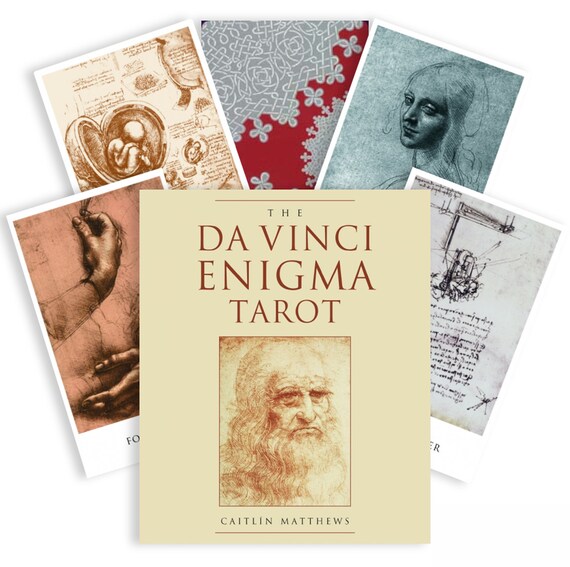 The DA VINCI ENIGMA Tarot Cards Deck and Book Original Etsy