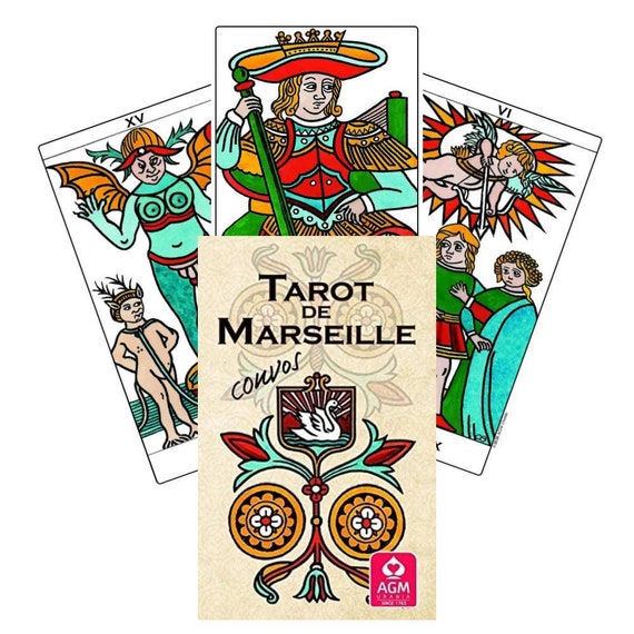 Tarot De Marseille Convos Cards Deck Agm Product English Etsy Tarot De Marseille Convos Cards Deck Agm Product English Etsy