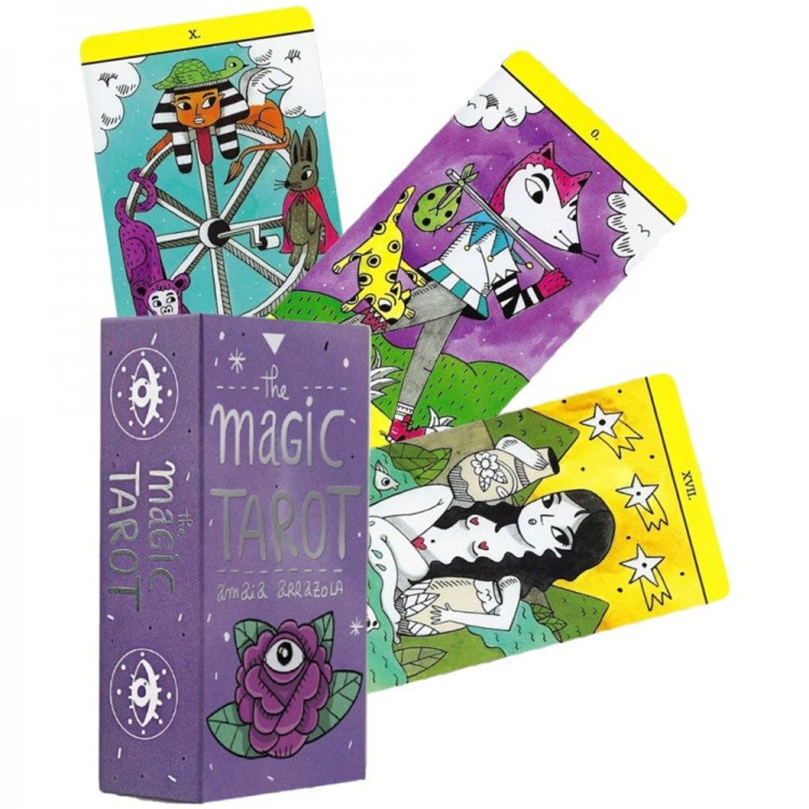 MAGIC TAROT DECK Cards Fournier 78 Cards Amaia Arrazola Etsy Canada