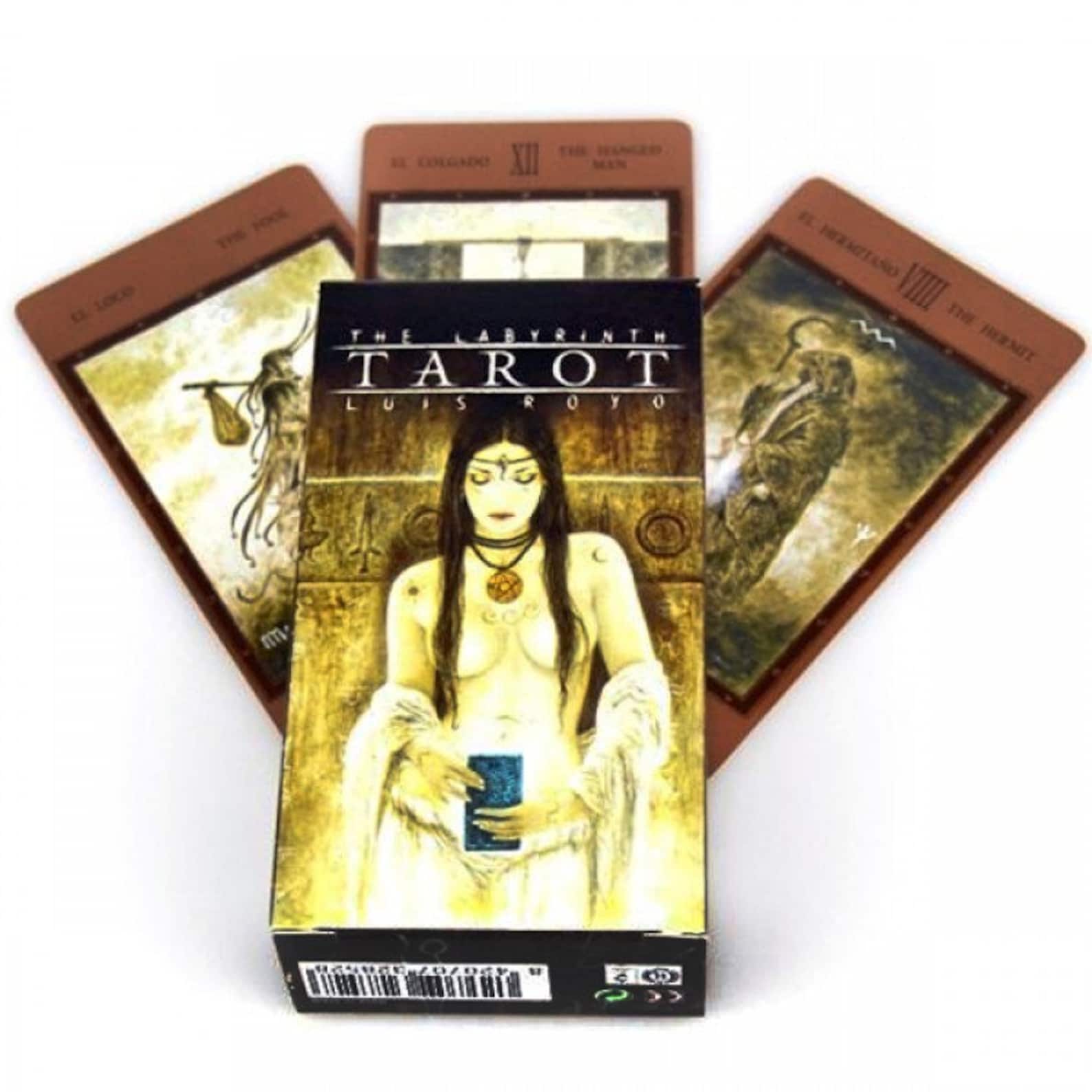 LABYRINTH TAROT CARDS Deck Fournier Luis Royo Telling esoteric Etsy