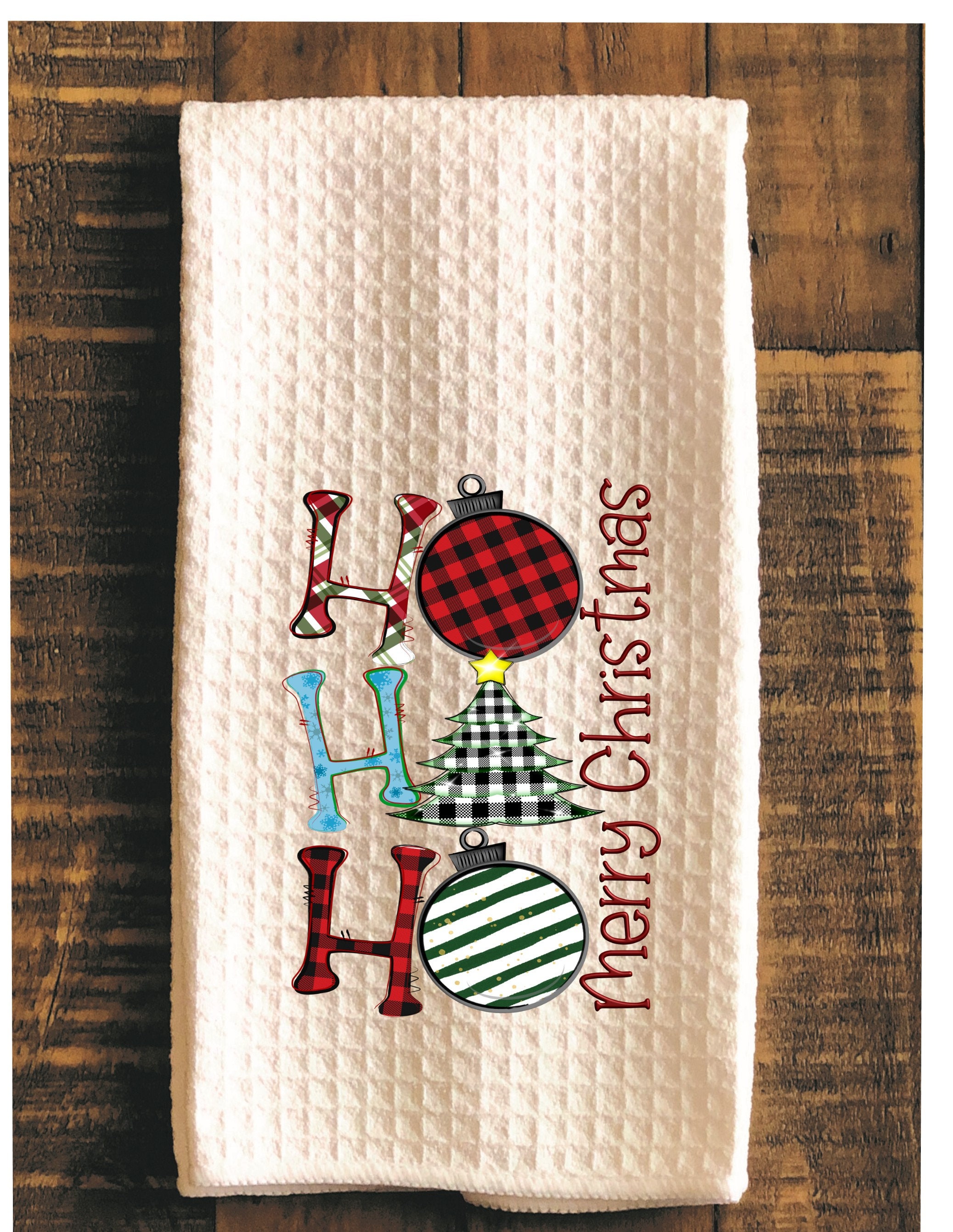 Funny Christmas Kitchen Towels Funny Tea Towel Christmas Etsy