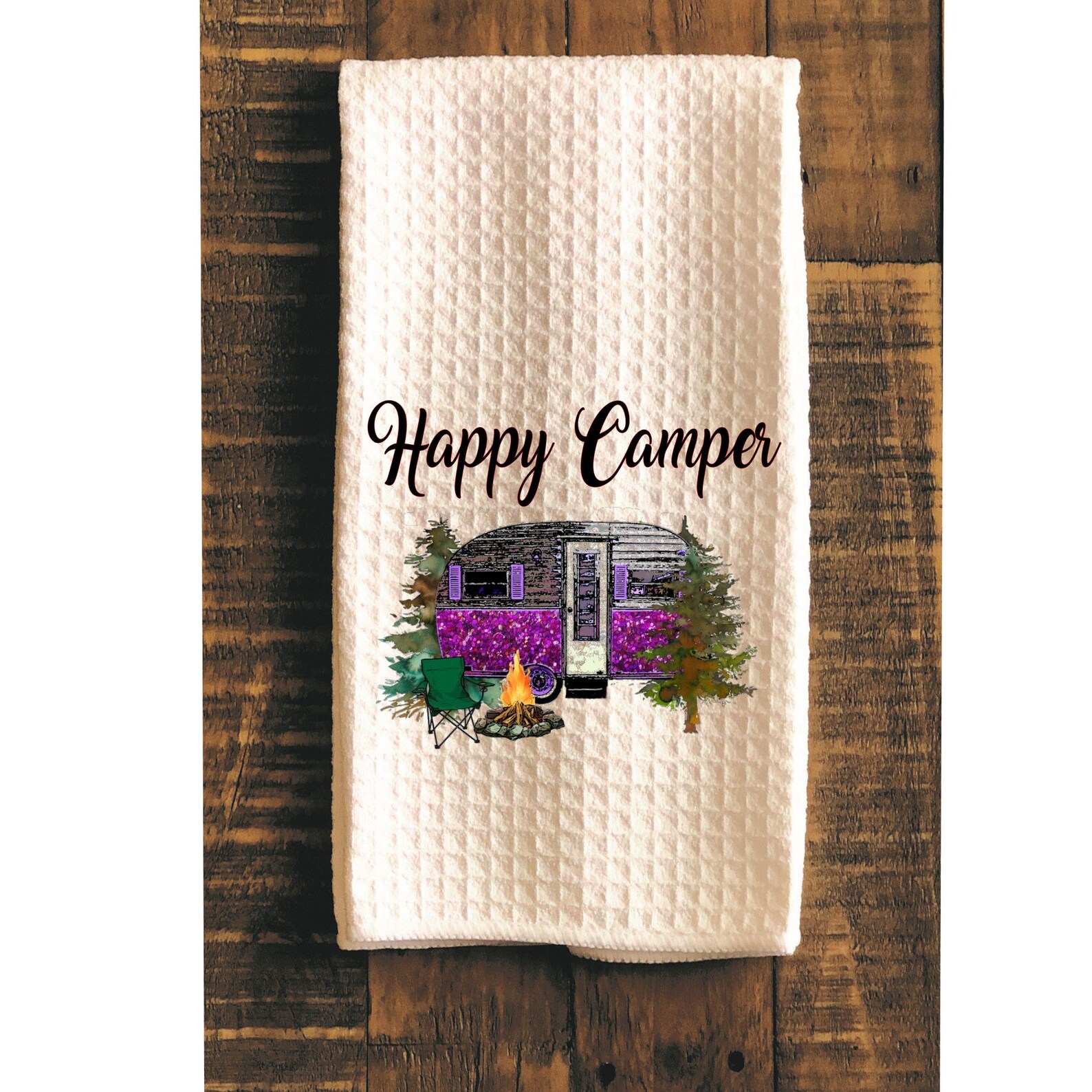 Camping Kitchen Towels Dish Towels Camp Decor Camp Gift Etsy