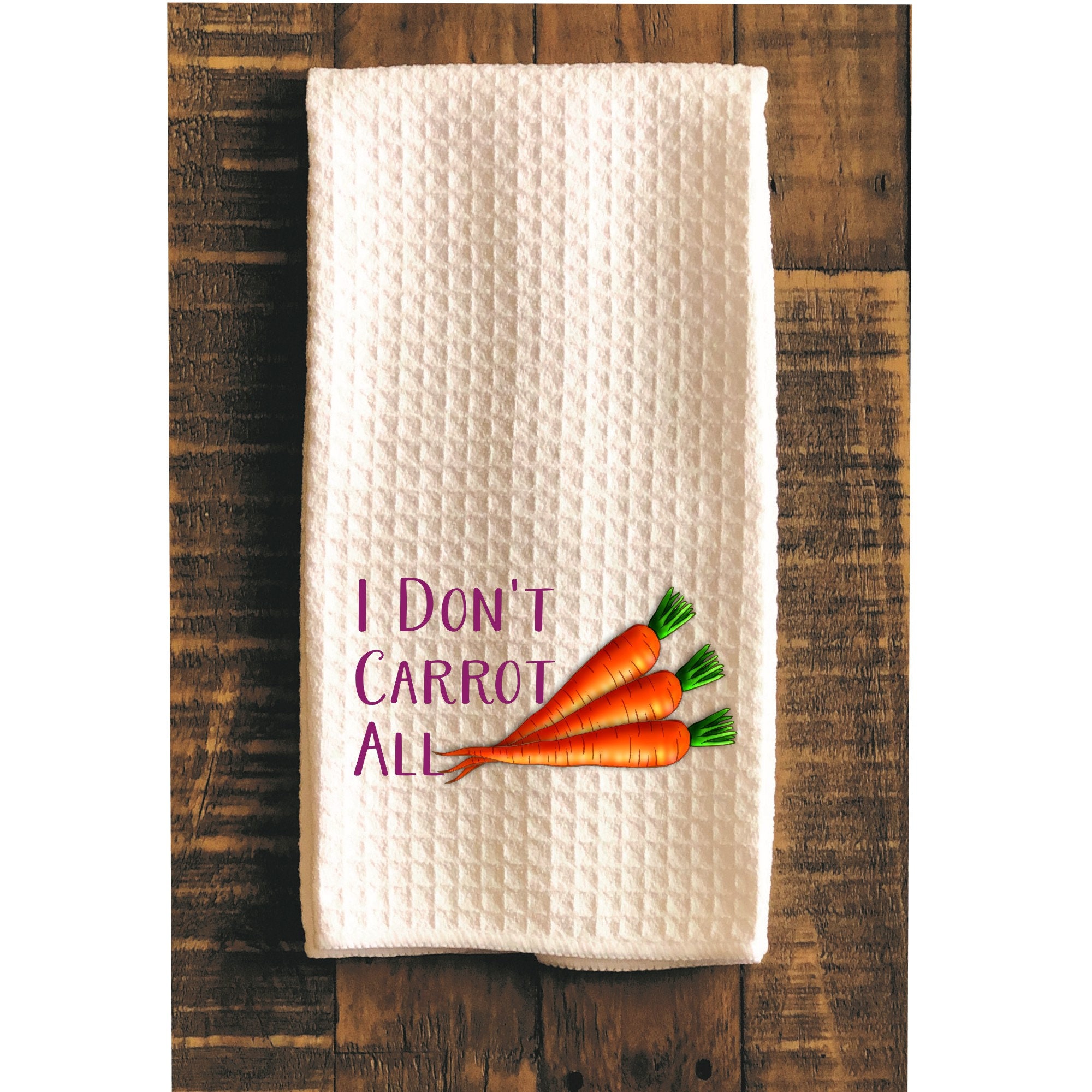 Funny Kitchen Towel Set of 4 – Vegetables