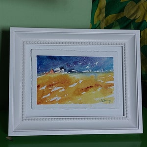 Original watercolor |Watercolors landscape | One-off | Acquarello |  Paesaggio | Loose watercolor | Art | Small painting | Pezzo unico