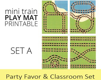 Car Play Mat Printable BUNDLE: Sets 1 2 and 3. for (Download Now) - Etsy