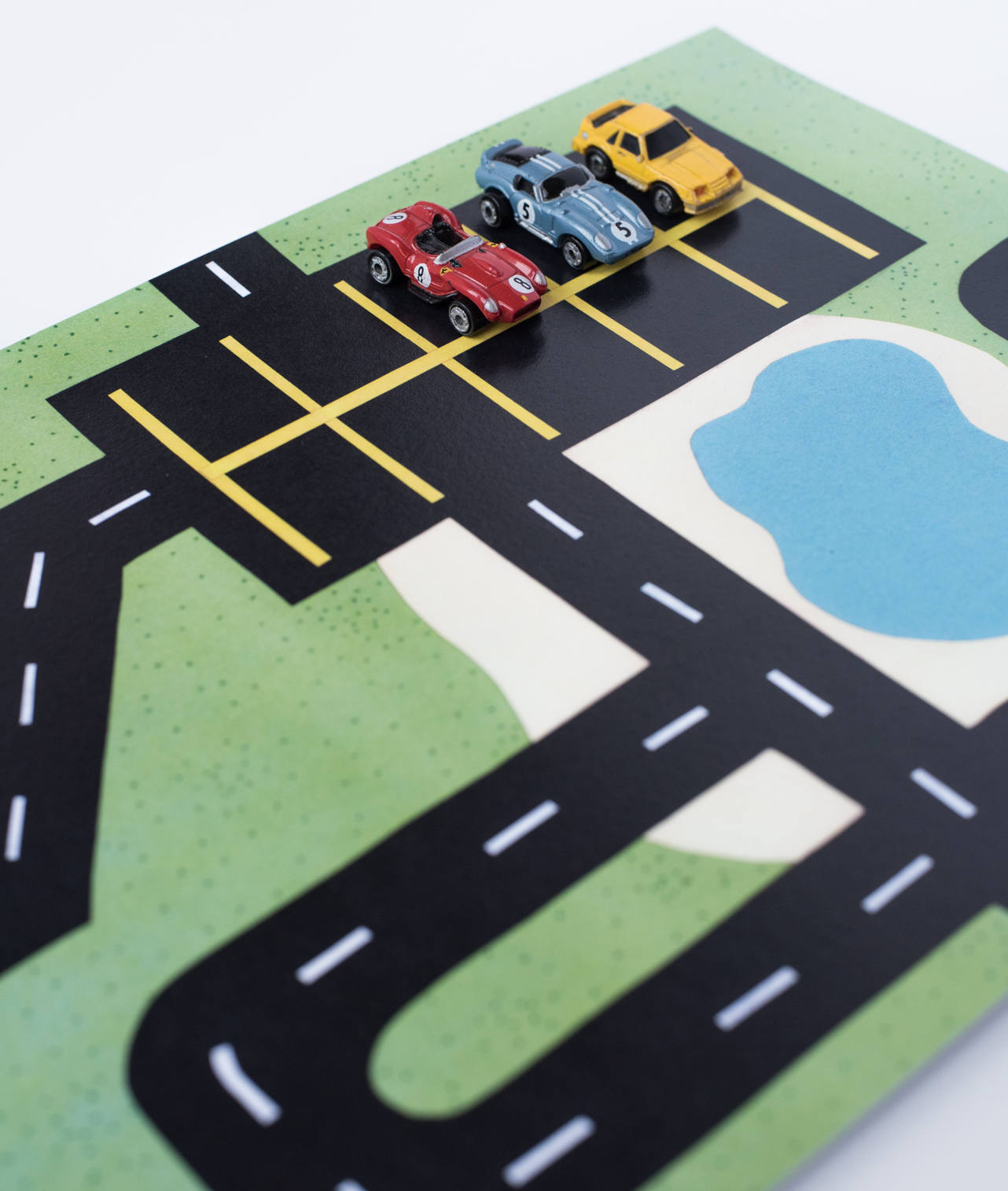 Car Printable Play Mat 3 Parking Lot Mat. for Micro Toy Etsy Ireland