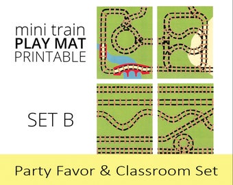 Car Play Mat Printable BUNDLE: Sets 1 2 and 3. for (Download Now) - Etsy