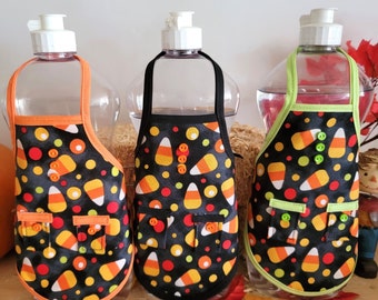 Halloween Dish Soap Bottle Apron