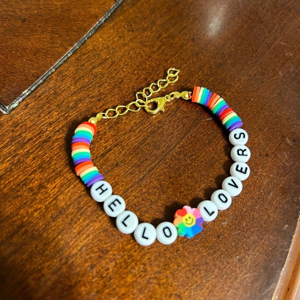 Niall Horan - Hello Lovers - Rainbow Bracelet - Bead Trade - Bracelet Trade