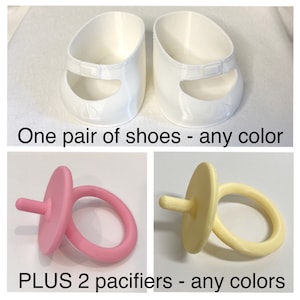 Cabbage Patch Kids CPK Replacement Pacifiers & Shoes Combo Set