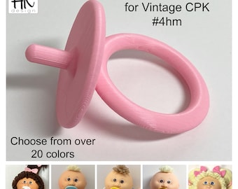 Cabbage Patch Kids CPK Replacement Pacifiers for Vintage #4 HM - Set of 3 or more