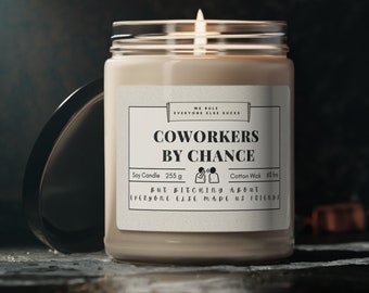 Funny Candles Gift - Bestie Gift - Funny Candles Friends - Coworker Gift, Unique Holiday Gift - Funny Gift Scented Soy Candle