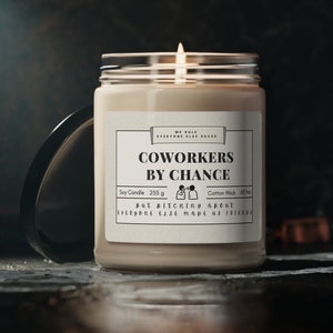 Funny Candles Gift - Bestie Gift - Funny Candles Friends - Coworker Gift, Unique Holiday Gift - Funny Gift Scented Soy Candle