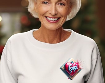 Gigi Sweatshirt, Geschenk für Oma, Geschenk für Gigi, Pullover Heavy Blend Crewneck Sweat Shirt, Gigi Weihnachten, Gigi Geburtstag, Gigi Geschenk