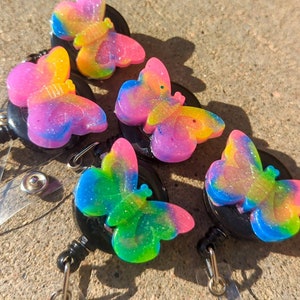 Badge Reel - Glow In The Dark - Resin - Einziehbare Leine für Badge Halter
