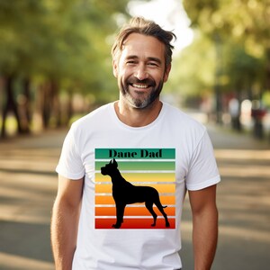 Dane Dad Tshirt, Gift For Dog Lover, Dane Shirt, Graphic Tee, Dog Shirt, Great Dane t shirt, Dane Dad, Great Dane Lover, Dog Person