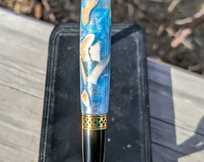 Shark Tooth Pen - Fossil Pen - Handmade