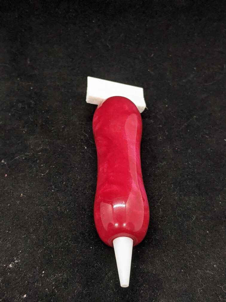 Mini Diamond Painting Pen Handmade - Ruby Red