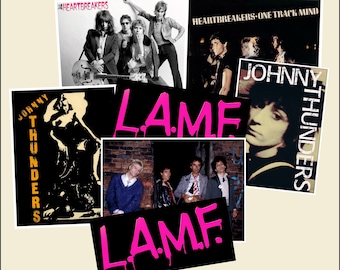 Johnny Thunders Punk Rock Poster: Original Lowbrow Art - Etsy 日本