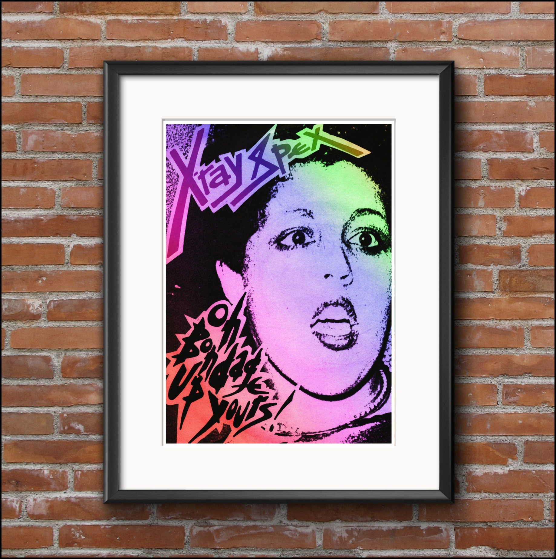 XRAY SPEX Punk Rock 12 x 17 Exclusive Promo Etsy