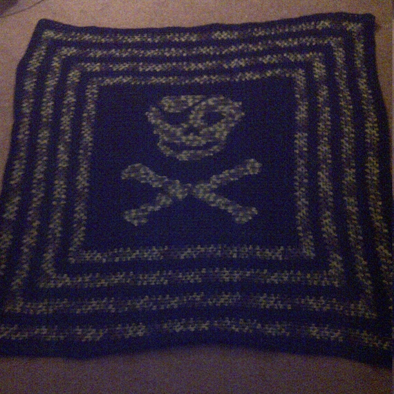 Skull and Crossbones Blanket Camo and Black Blanket Skull Pattern Crochet Pattern Blanket Pattern Skull Bedding Skull Gifts Etsy Canada