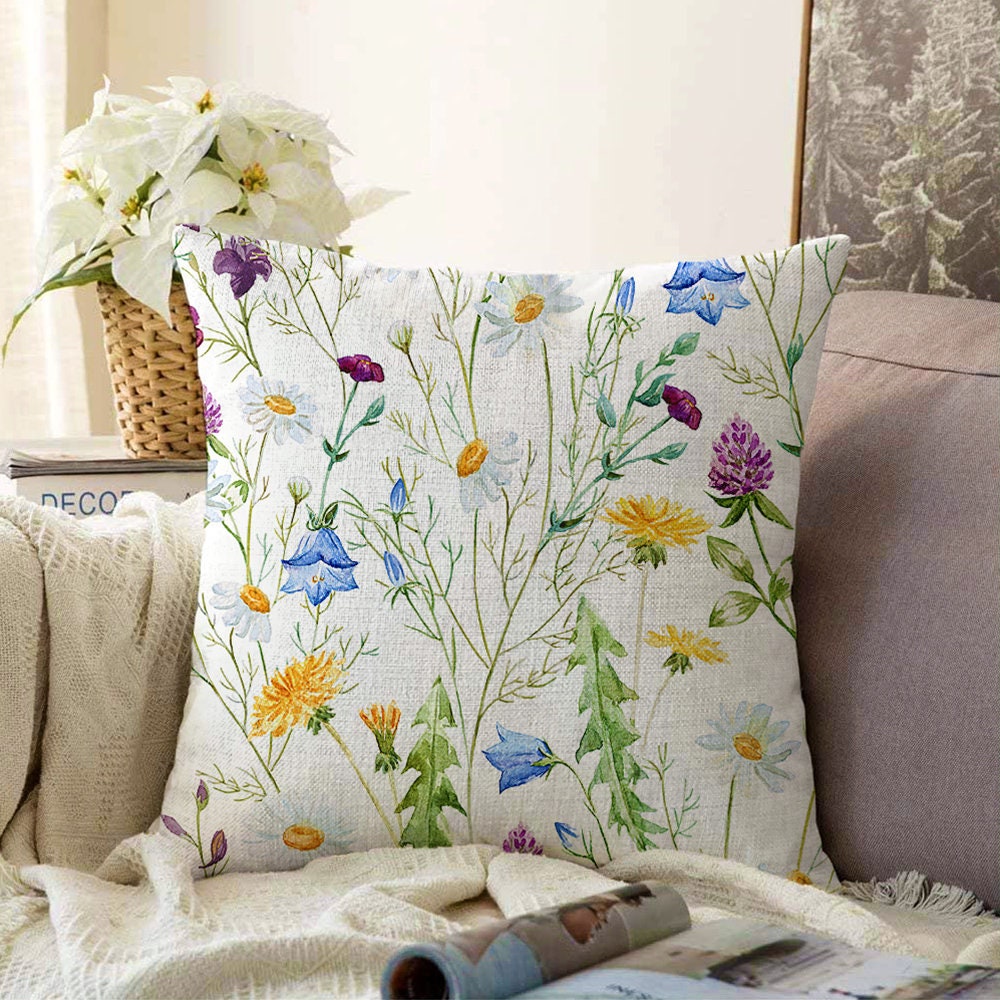 Smithsonian Take Root Floral Throw Pillow - 22 x 22