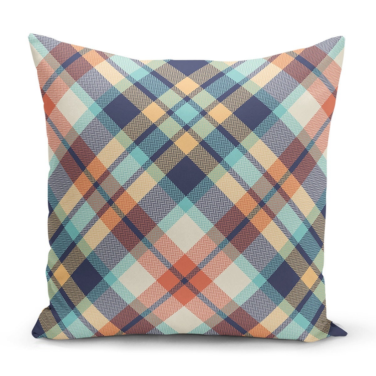 17x17 Printed Pillow Covers Modern Pillowcases Geometric Etsy