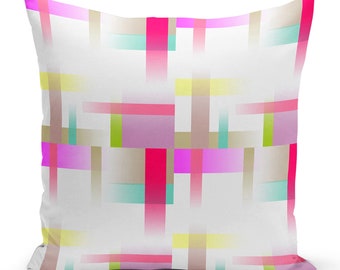 17x17 Printed Pillow Covers, Modern Pillowcases, Geometric Pillow, Indoor and Outdoor, Living Room, Bedroom, Kids Room, Nursery Room, Decor