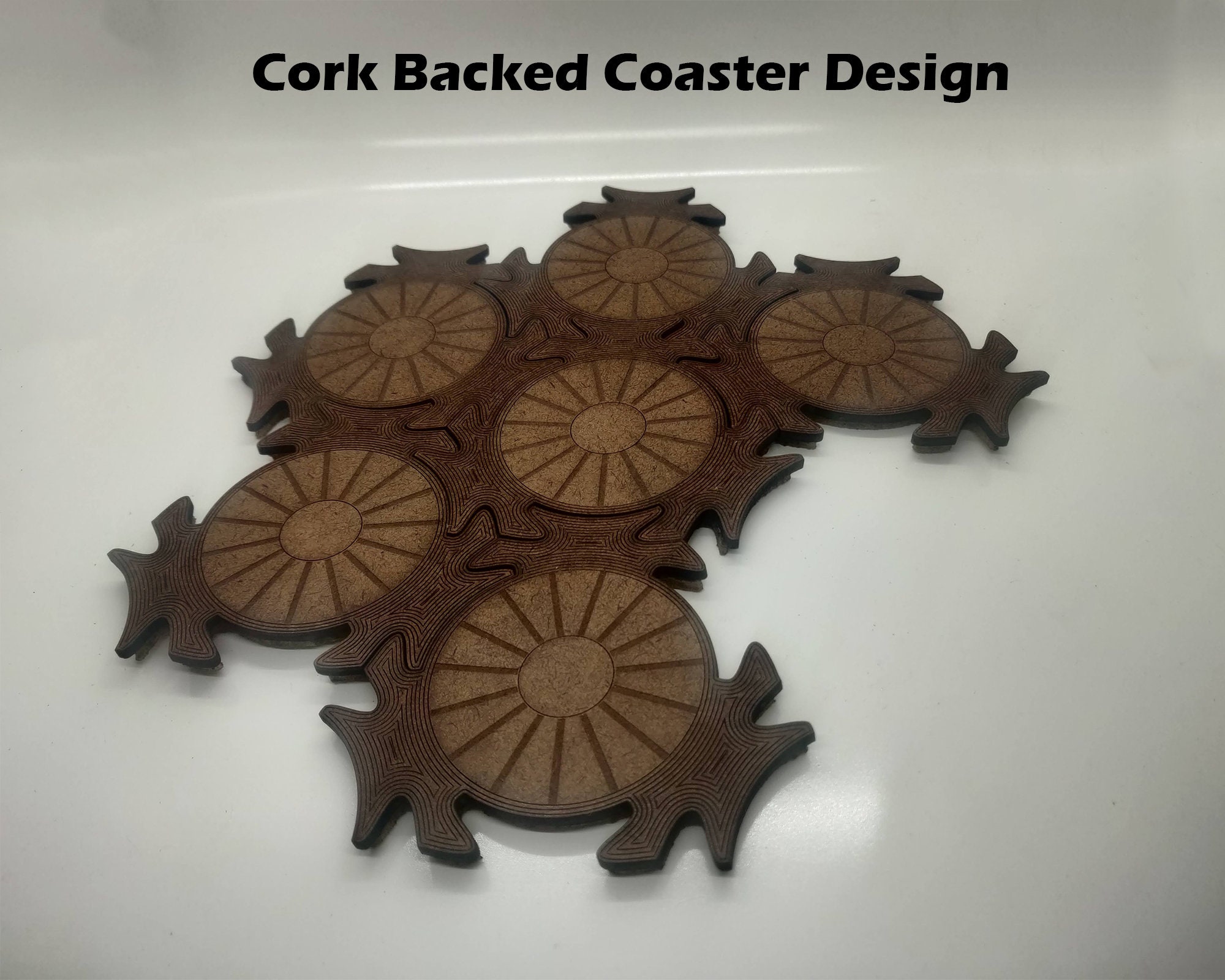Interlocking Stacking Coaster Interlocking Wooden Coaster Set: Expandable Puzzle Design - Etsy