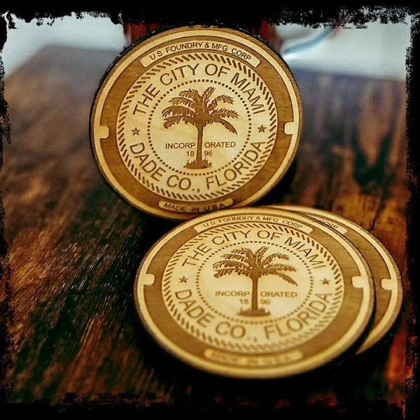 Cork Bottom Coasters Etsy