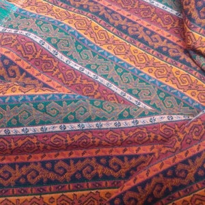 Traditional Ethnic Motiffed Turkish Tablecloth for Home and CAFE HOOKAH Lounge - WOOL