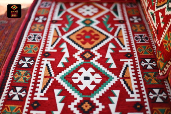 ARABIC Oriental Seating Set . Phrygia . Majlis - Rug Fabric