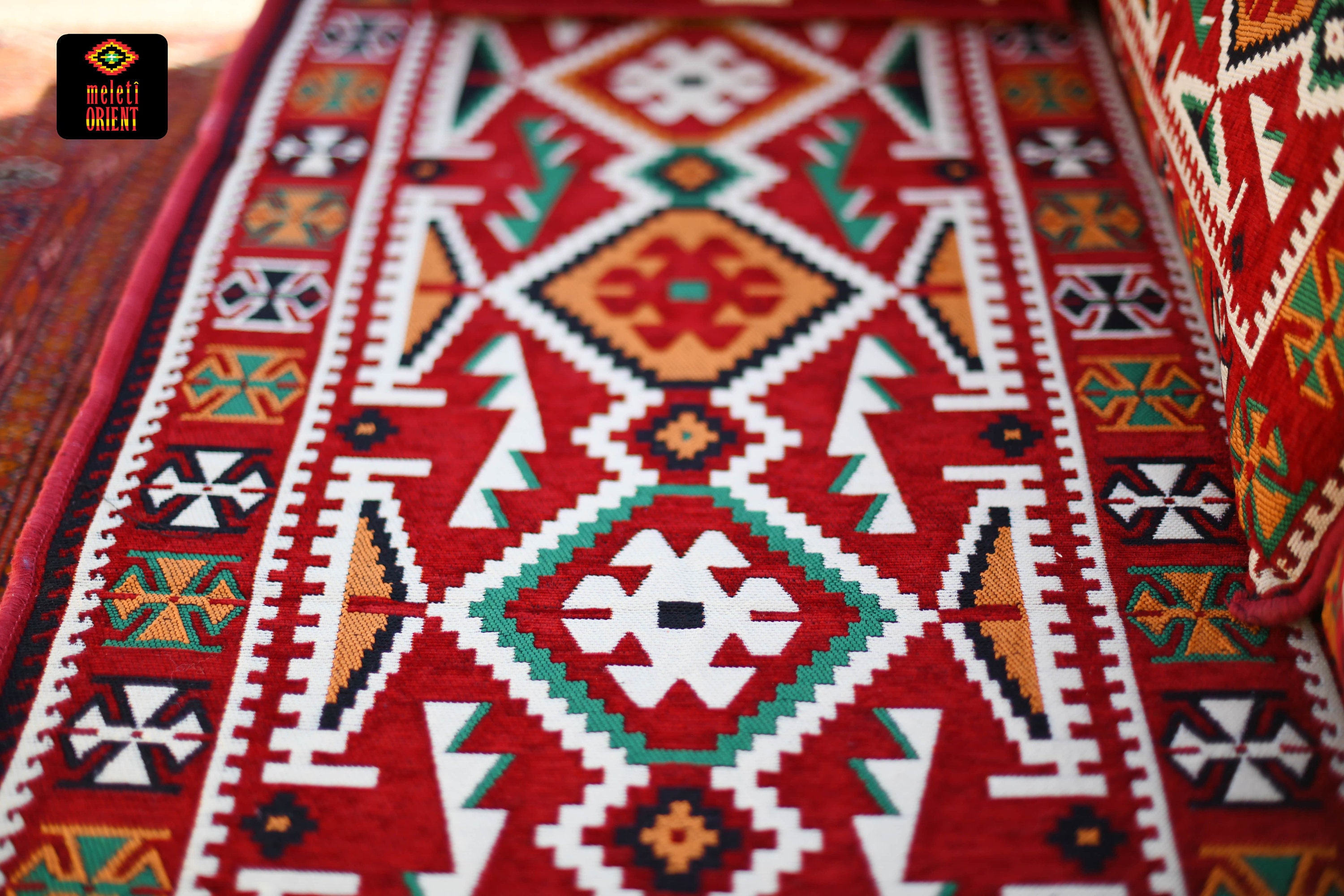 ARABIC Oriental Seating Set . Phrygia . Majlis - Rug Fabric
