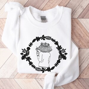 Autumn Fall Coffee Lover Girl Pumpkin Spice Latte Coffee Lover Gift Unisex Heavy Blend Crewneck Sweatshirt