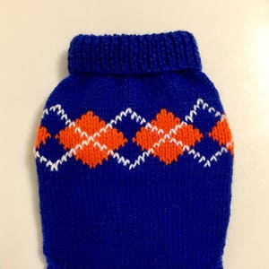 Wool Dog Sweater Hand Knitted Dog Clothes Warm Cozy Clothes For Your Pet Wool Clothing For Your Dog Knitted For Your Dog Can Be Used As Gift