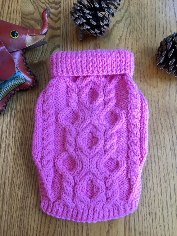 Dog Sweater Hand Knitted Dogs' Clothing Dog Clothes Etsy