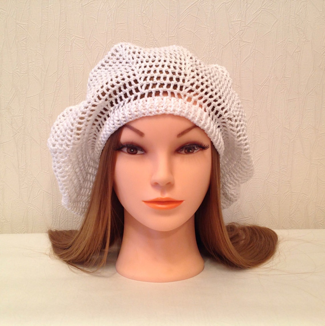 2 Stück Beanie Damen - Dünne Sommer Mützen Mit Schleife In Pink & Schwarz