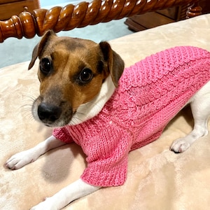 Dog Wool Sweater Hand Knitted Dogs&#39; Clothing  Knitted Wool Sweater For Your Cute Doggie Knitted Warm Clothes For Dog Winter Dog Sweater